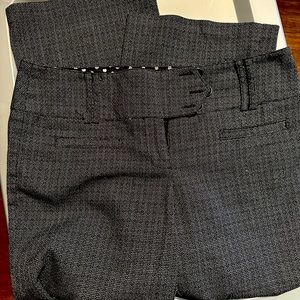 Joe B black & white dress pants Sz 7